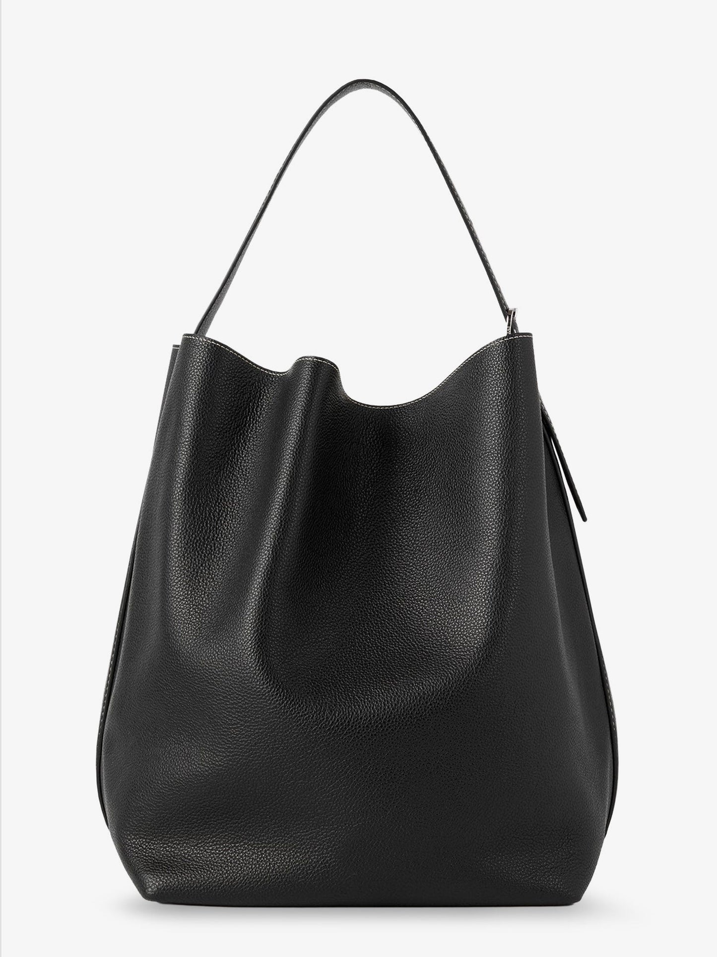 Toteme Leather Belted Tote Shoulder Bag
