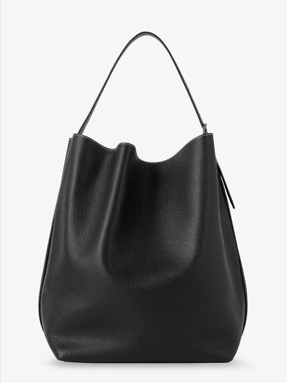 Toteme Leather Belted Tote Shoulder Bag