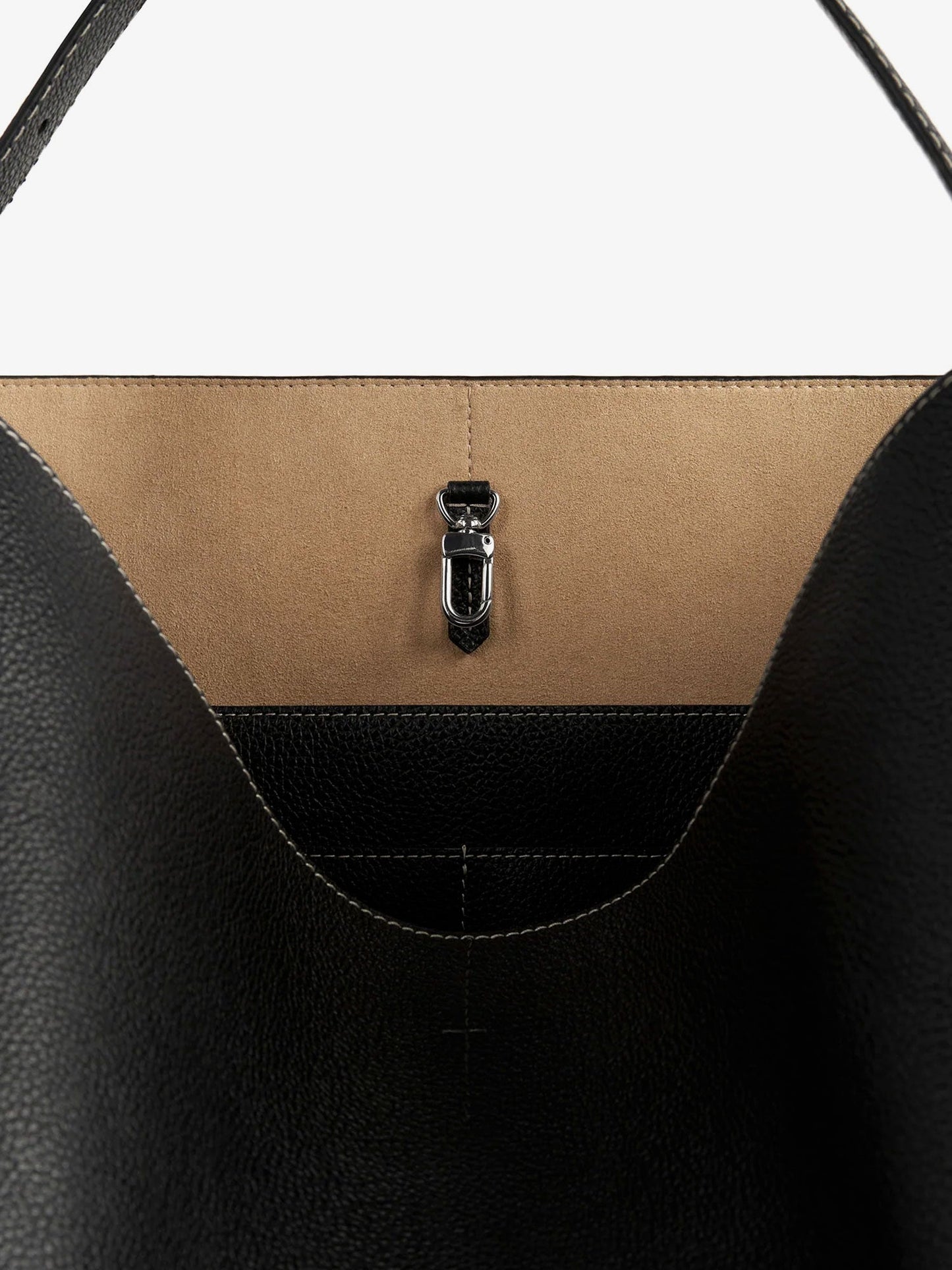Toteme Leather Belted Tote Shoulder Bag