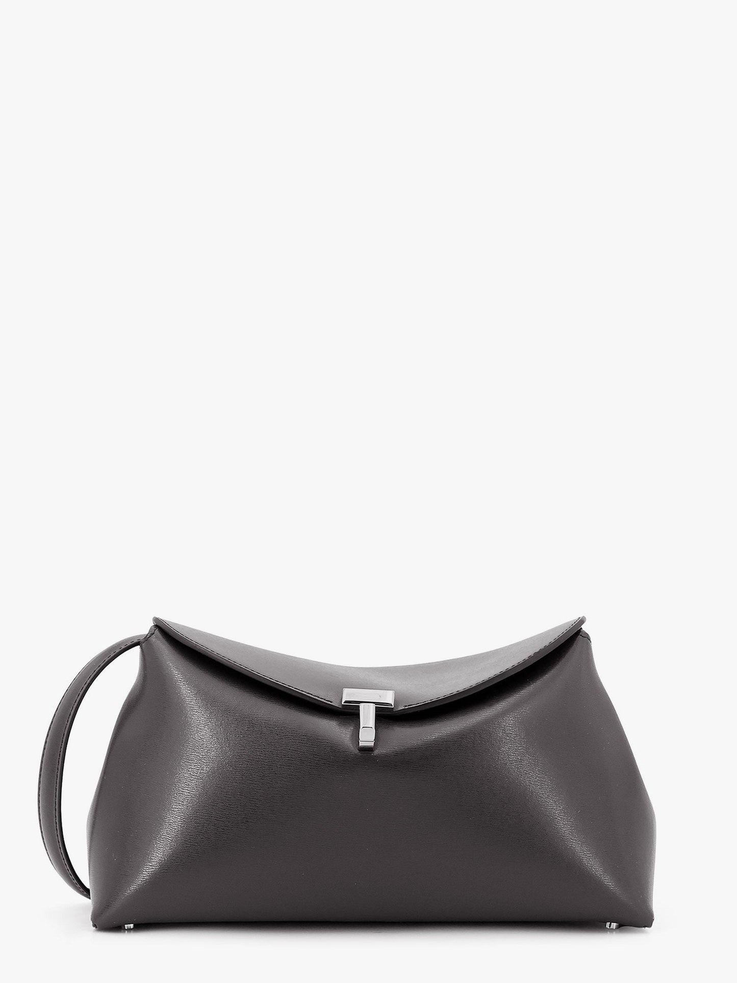 Toteme T Lock Clutch Leather Shoulder Bag