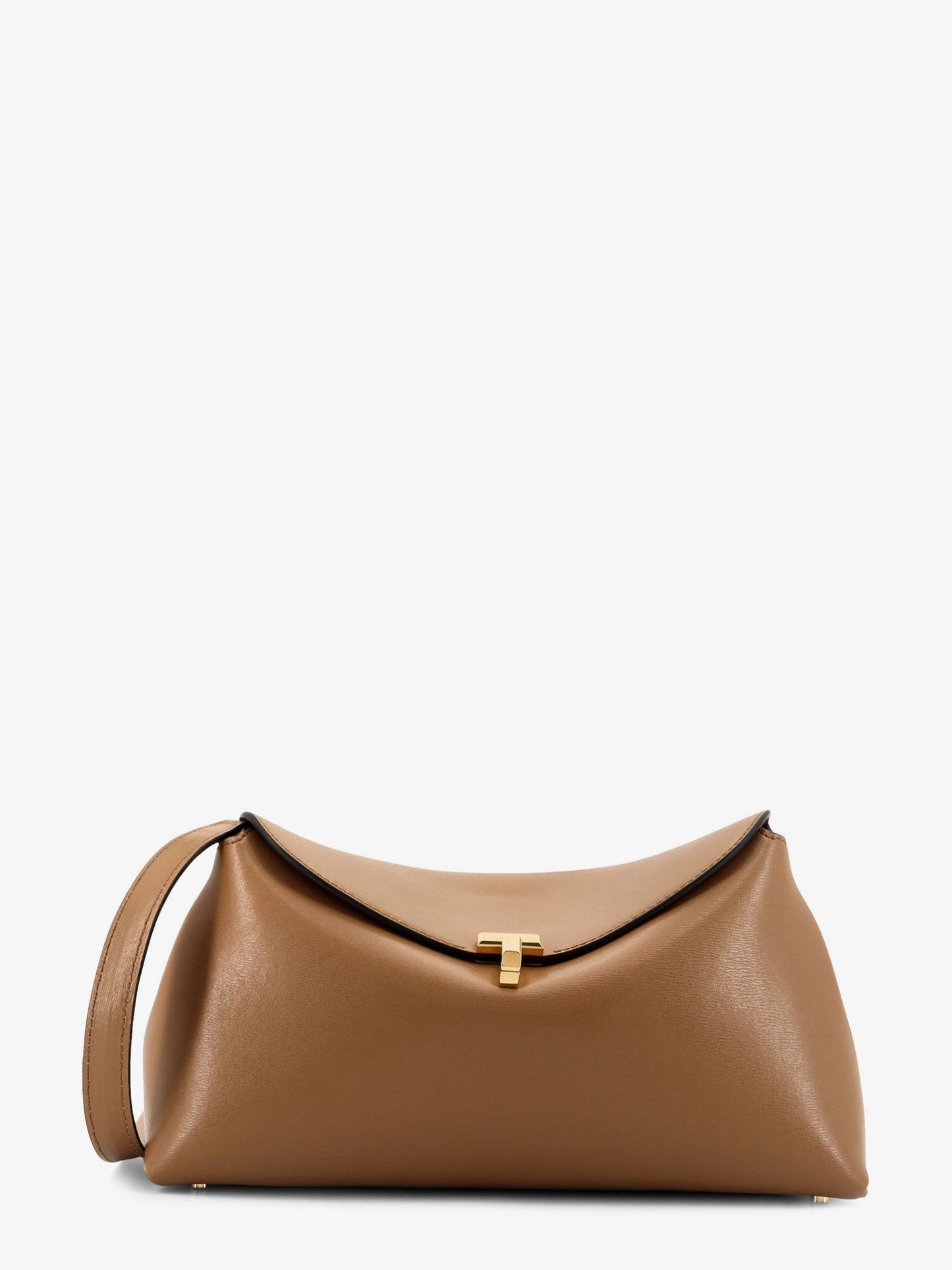 Toteme T Lock Clutch Leather Shoulder Bag