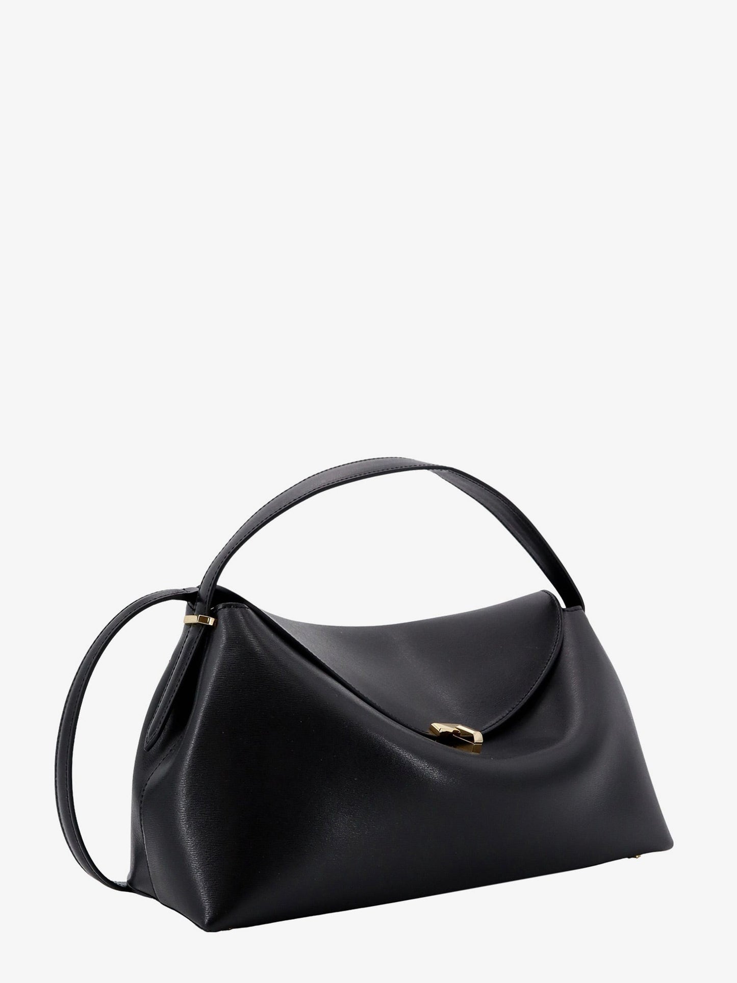 Toteme T Lock Leather Shoulder Bag