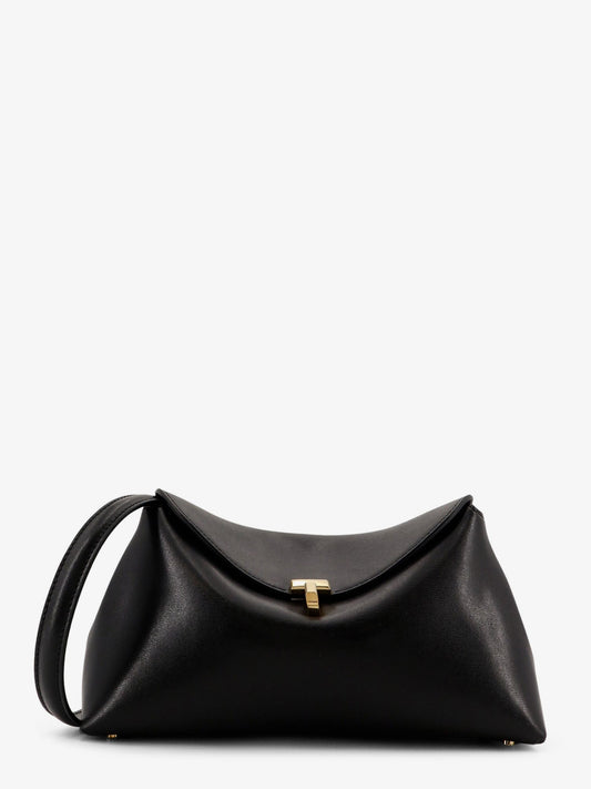 Toteme T Lock Clutch Leather Shoulder Bag