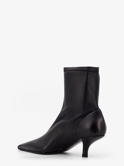 Toteme Leather Ankle Boots