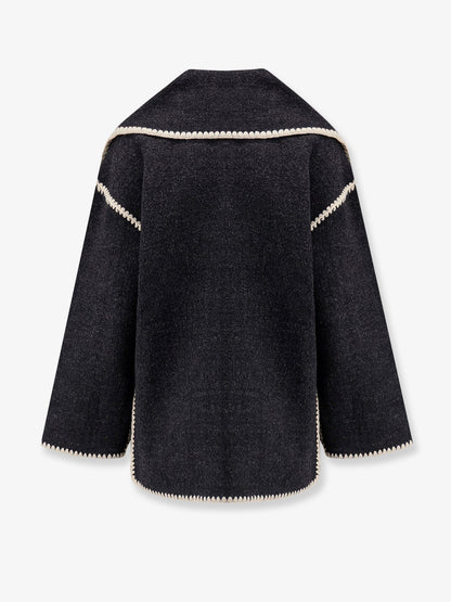 Toteme Wool Blend Emboidered Jacket