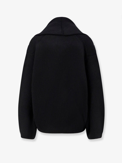 Toteme Shawl Lapel Wool Cardigan