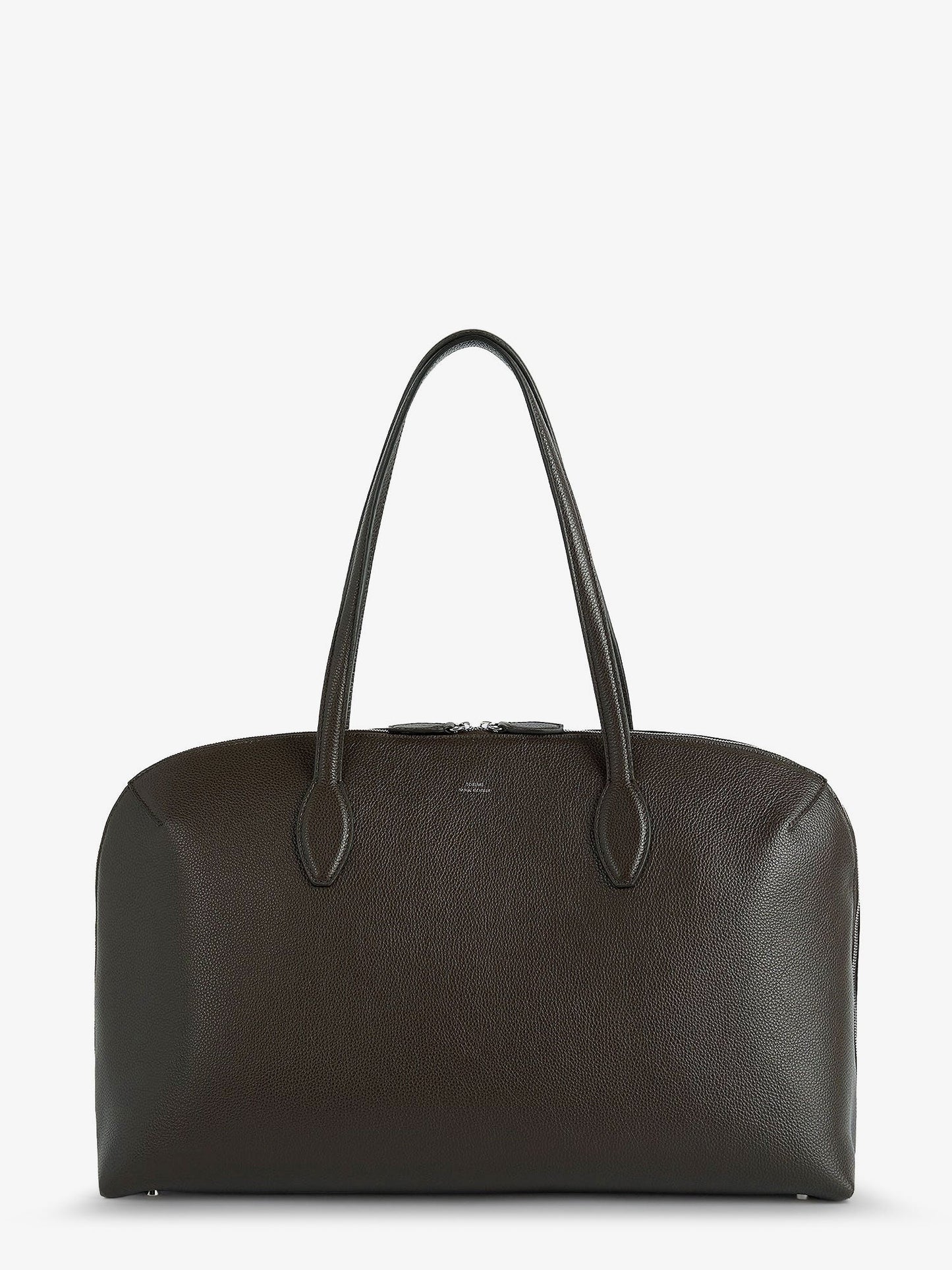 Toteme Suede Handbag With Engraved Logo On The Front
