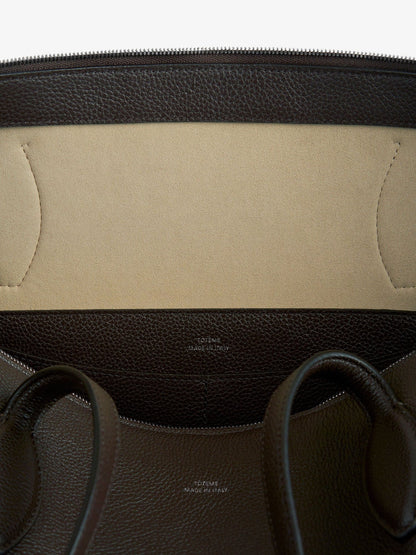 Toteme Suede Handbag With Engraved Logo On The Front