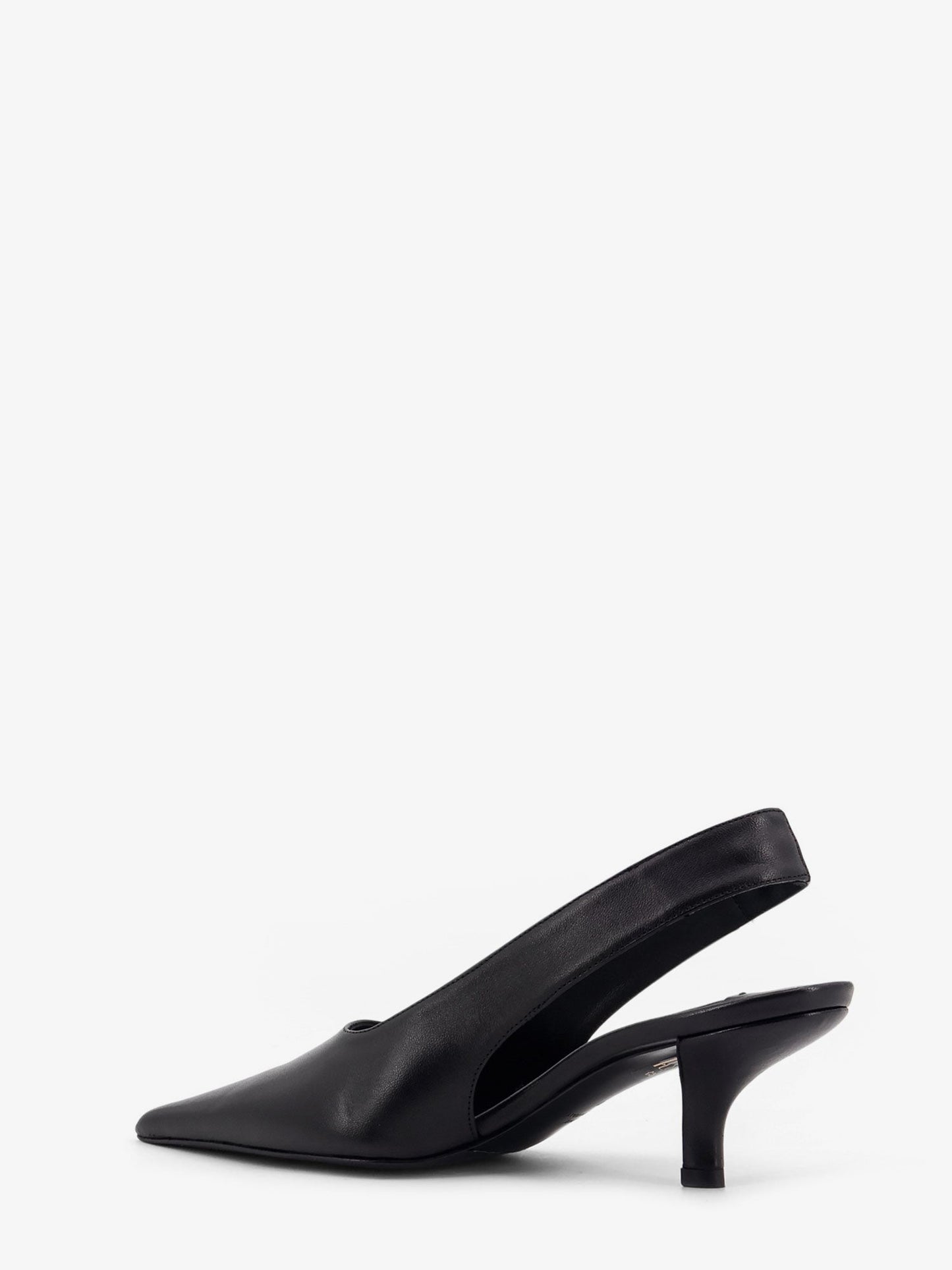 Toteme Leather Décolleté With Crocodile Print