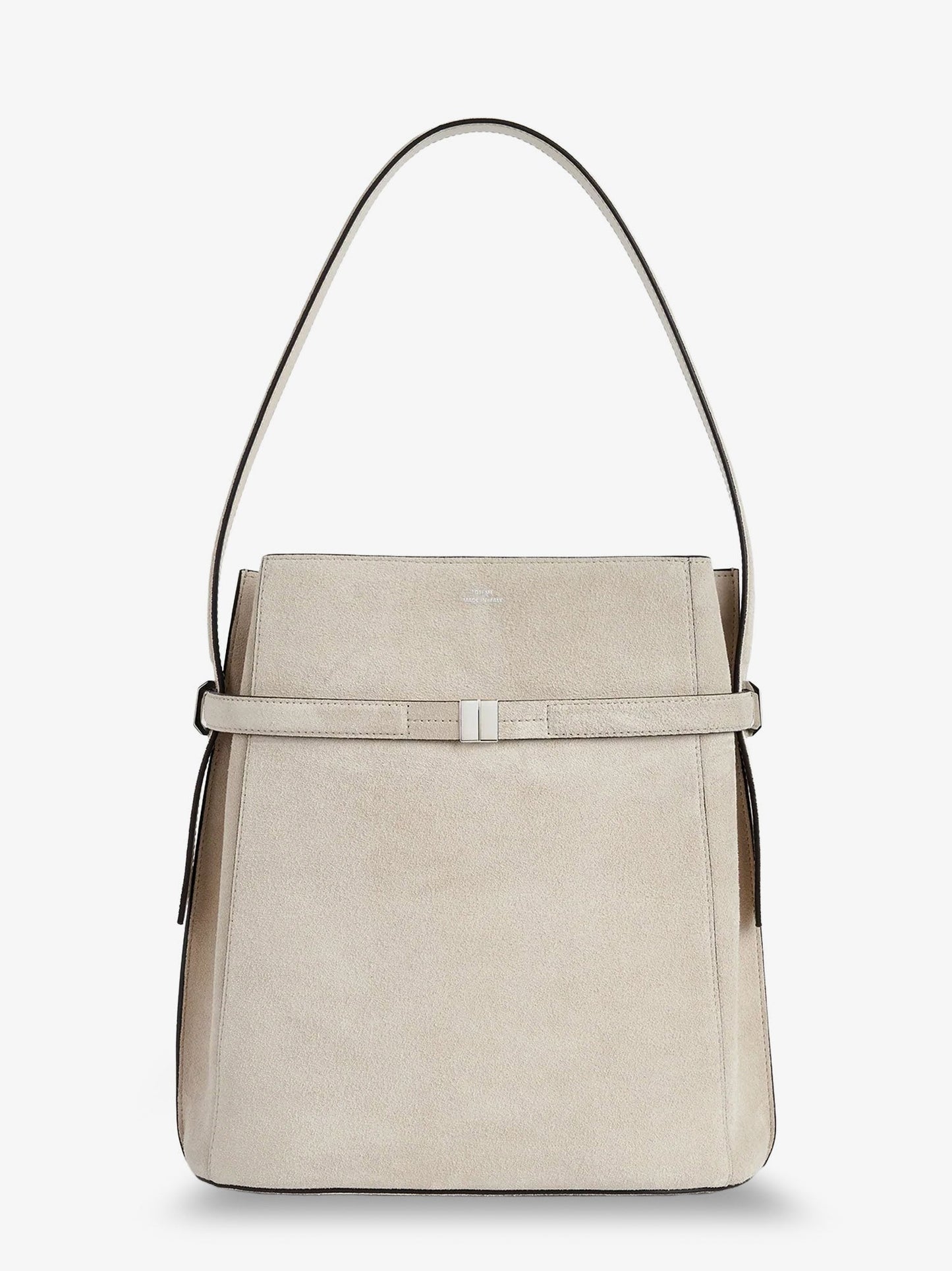 Toteme Belted Suede Bucket Bag