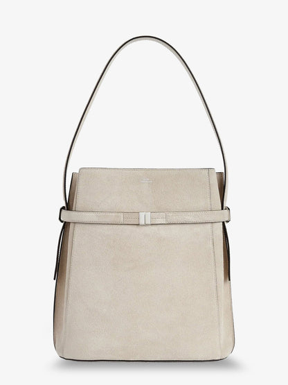 Toteme Belted Suede Bucket Bag