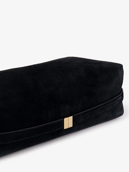 Toteme Scoop Suede Clutch