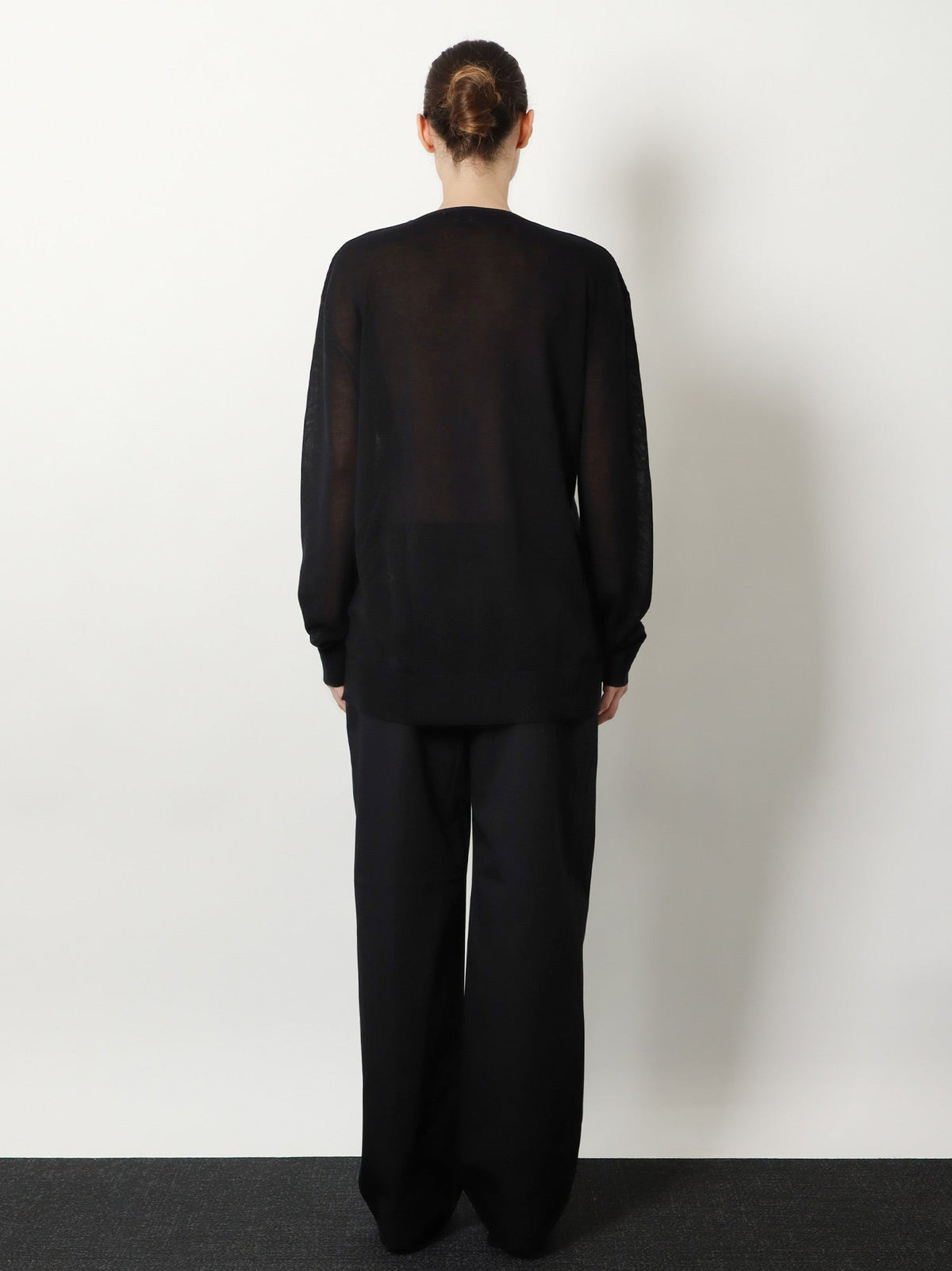 Toteme Lyocell sweater - Black