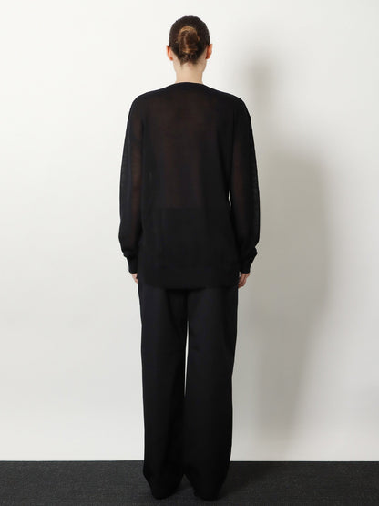 Toteme Lyocell sweater - Black