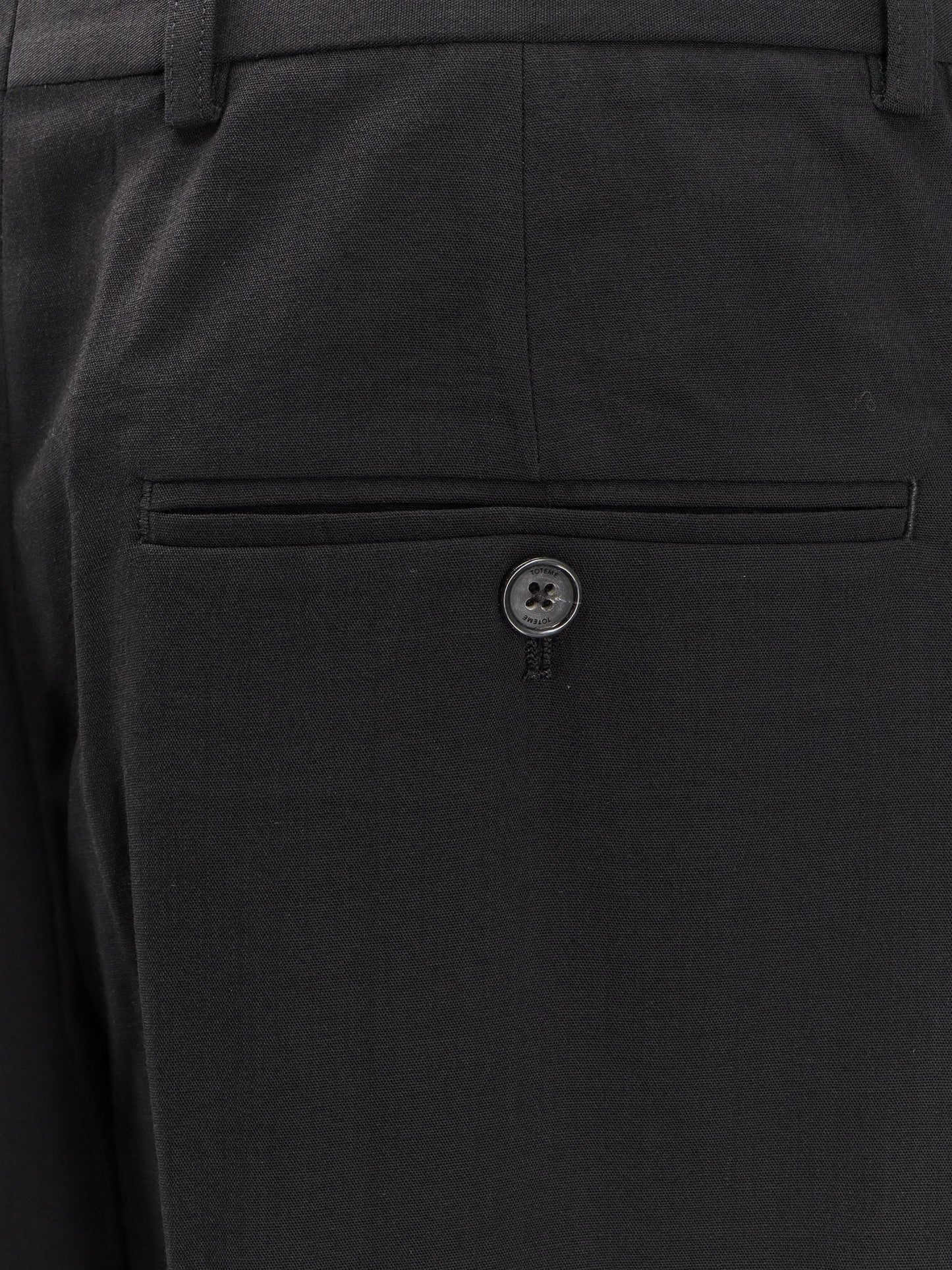 Toteme Viscose And Wool Trousers