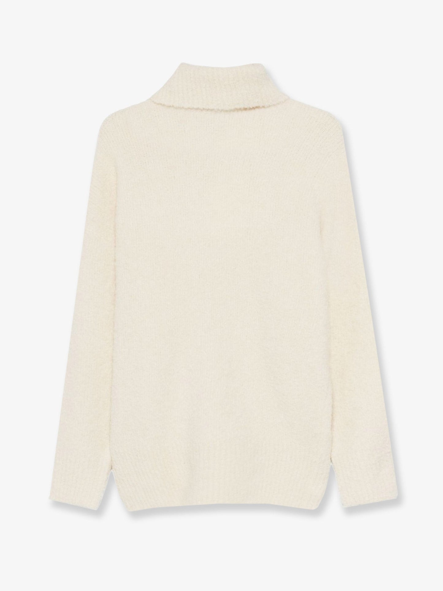 Toteme Bouclé Alpaca Blend Turtleneck