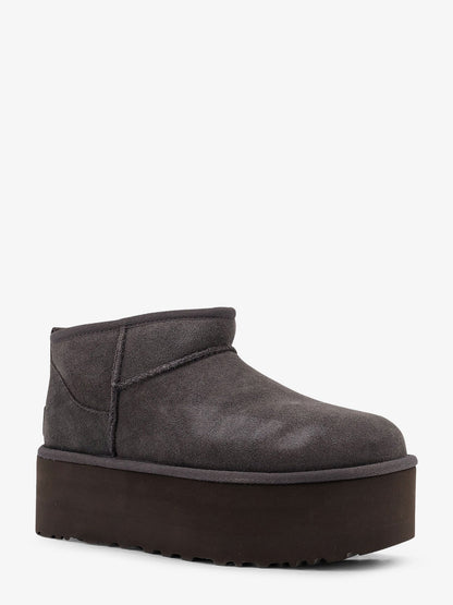 Ugg Classic Ultra Mini Platform Suede Ankle Boots