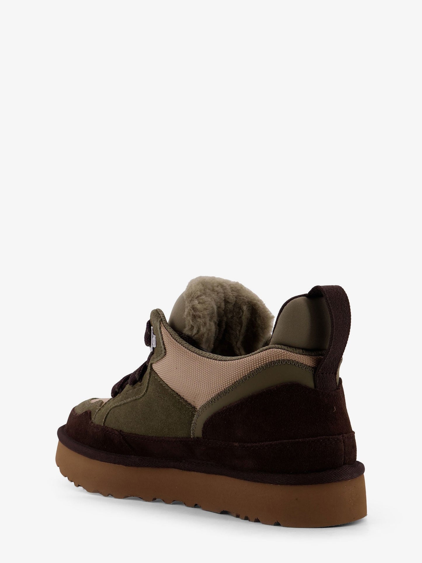 Ugg Lowmel Suede And Nylon Sneakers