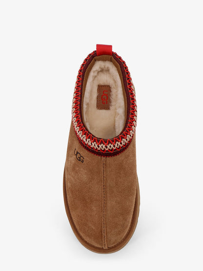 Ugg W Tazz Suede Sandals With Engraved Logo