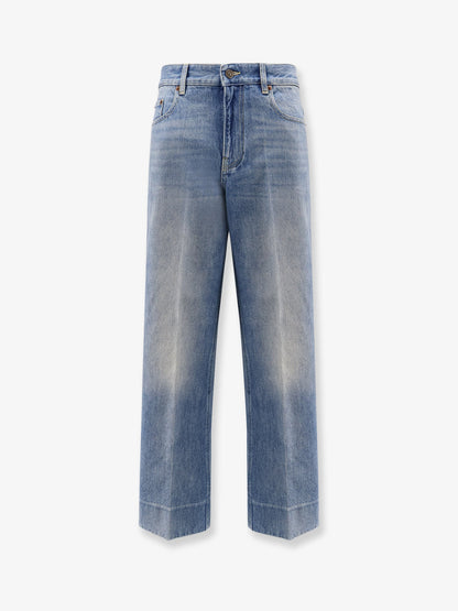 Valentino Jeans With Chex Valentino Detail