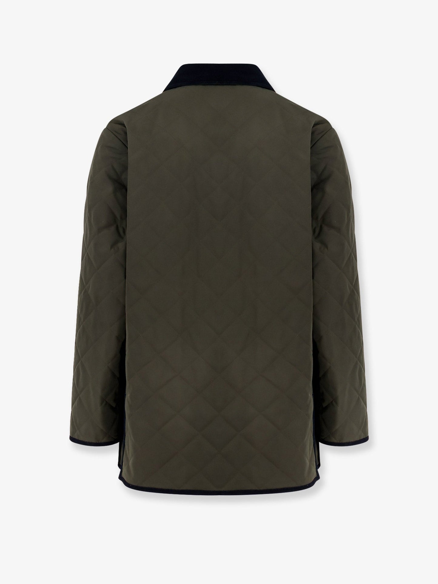 Valentino Quilted Jacket With V Logo Signature Patch