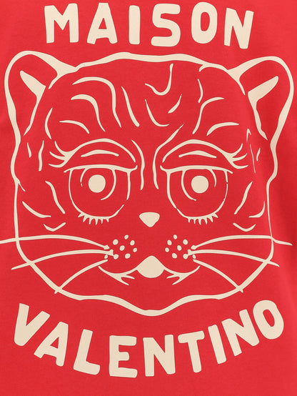 Valentino Le Chat De La Maison Cotton T Shirt