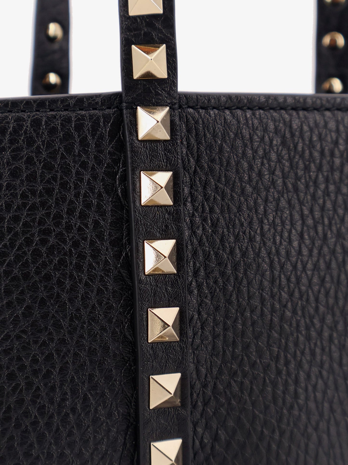 Valentino Garavani Valentino Garavani Rockstud Leather Shopping Bag