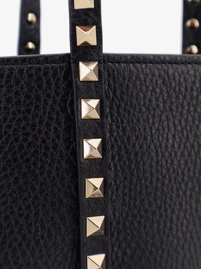 Valentino Garavani Valentino Garavani Rockstud Leather Shopping Bag