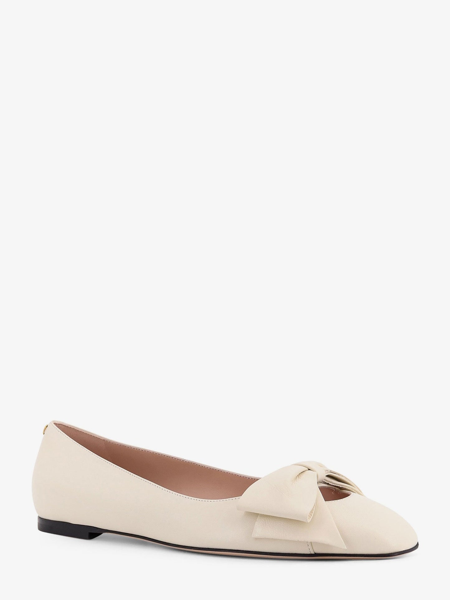 Valentino Garavani Bowow Leather Ballerinas