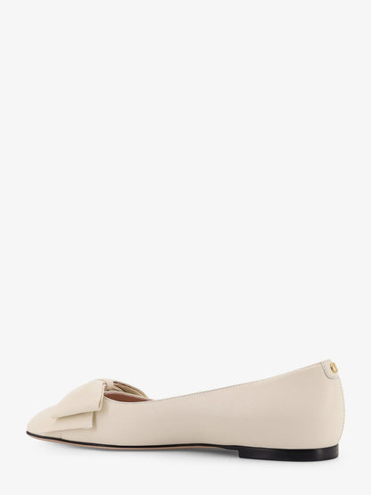 Valentino Garavani Bowow Leather Ballerinas