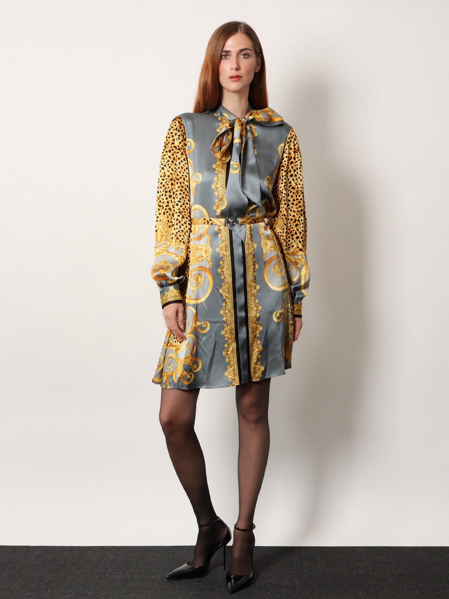 Versace Silk Chemisier/Dress