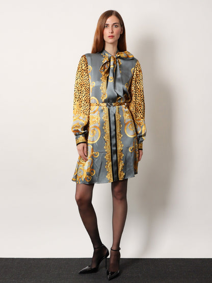 Versace Silk Chemisier/Dress