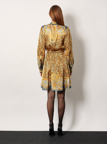 Versace Silk Chemisier/Dress