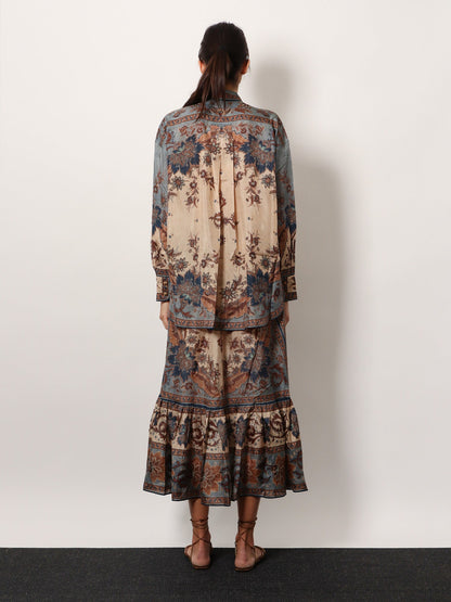 Zimmermann Camicia In Seta Ascension Manstyle