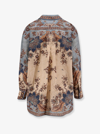Zimmermann Camicia In Seta Ascension Manstyle