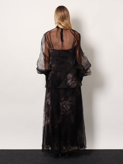Zimmermann Hypnotic Pussybow Blouse Silk Shirt