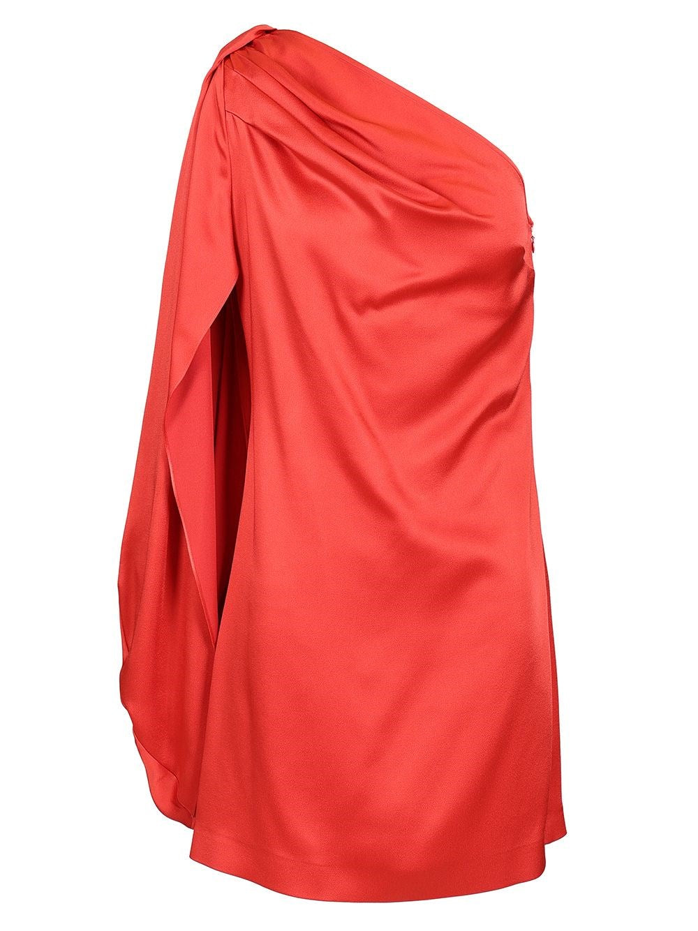 Stella Mccartney "Satin" Mini Dress - Red