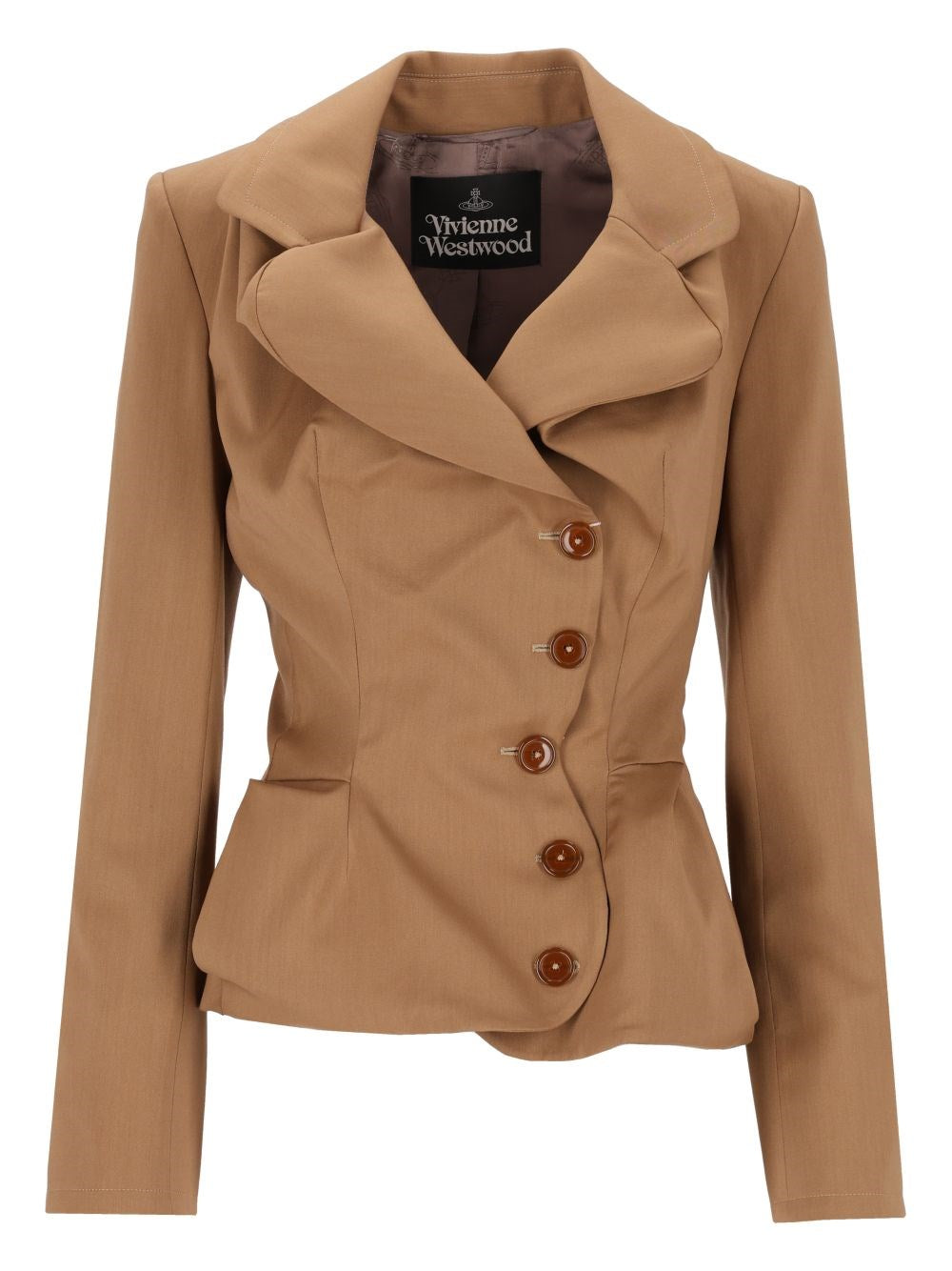 Vivienne Westwood Drunken Tailored Blazer - Beige