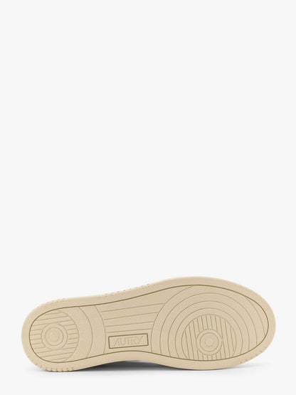 Autry Medalist Leather Sneakers With Iconic Logo Detail