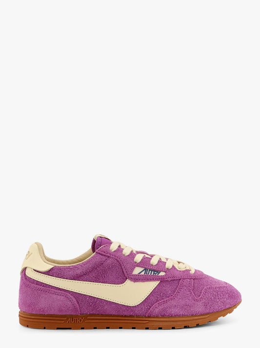 Autry Windspin Low Top Suede And Leather Sneakers