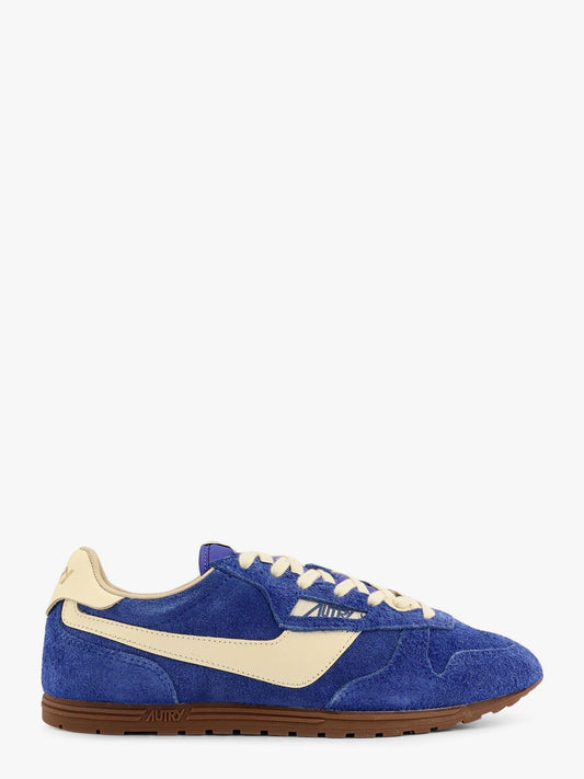 Autry Windspin Low Top Suede And Leather Sneakers