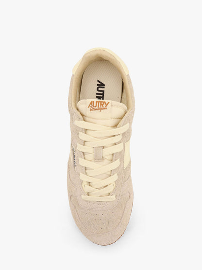 Autry Windspin Low Top Suede And Leather Sneakers