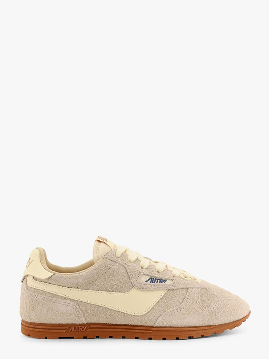 Autry Windspin Low Top Suede And Leather Sneakers