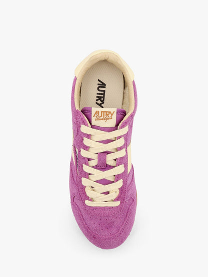 Autry Windspin Low Top Suede And Leather Sneakers