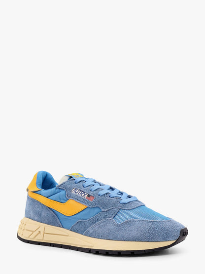 Autry Reelwind Low Leather And Nylon Sneakers