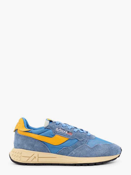 Autry Reelwind Low Leather And Nylon Sneakers