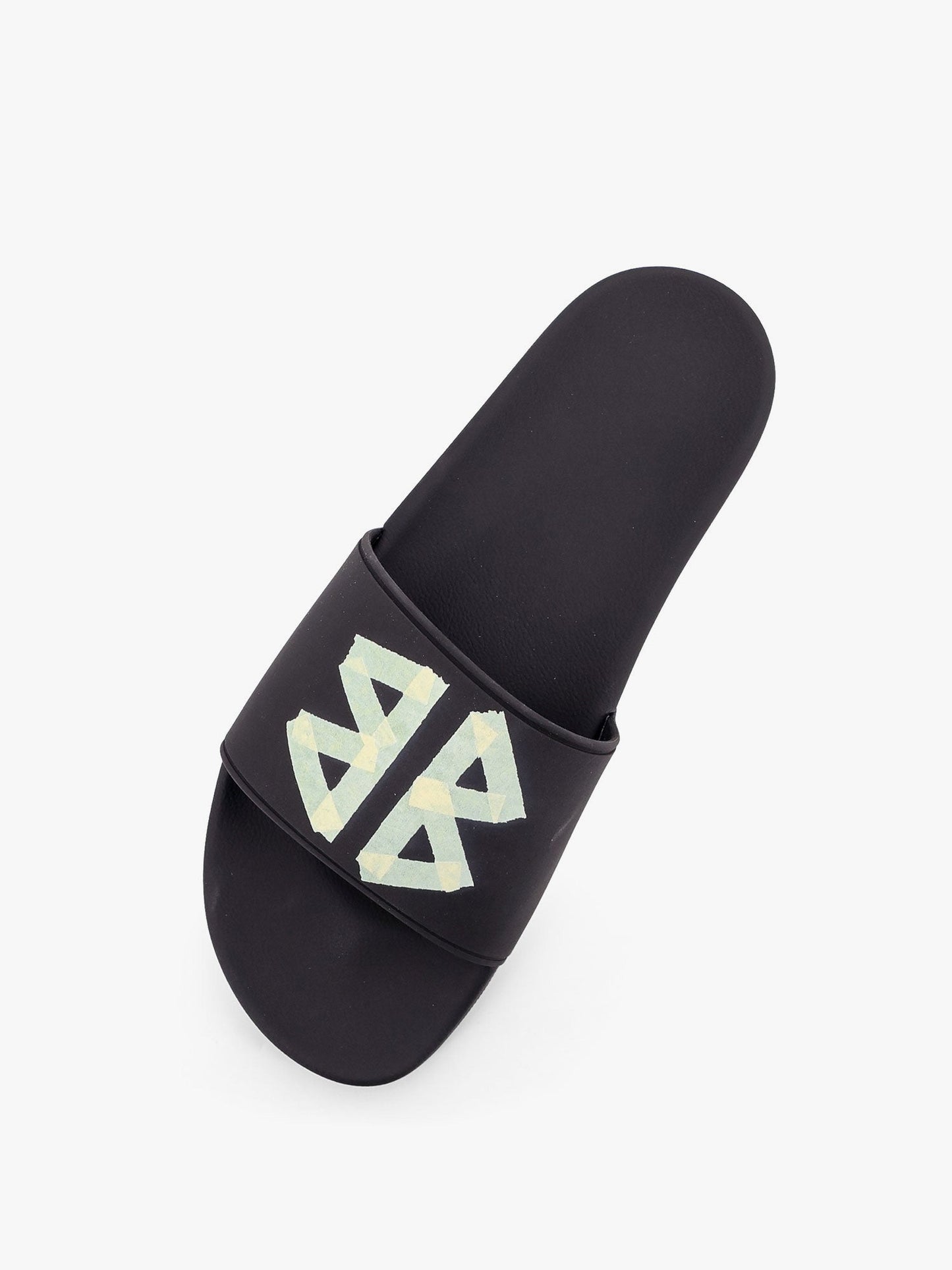 Balenciaga Rubber Slides With Logo