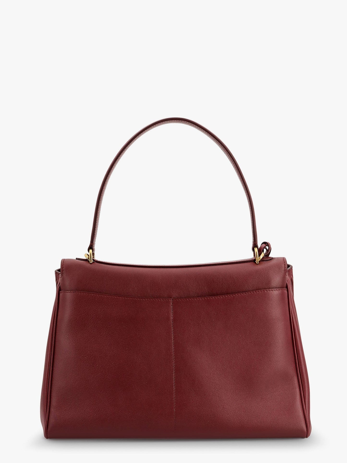 Balenciaga Leather Shoulder Bag With Keyring Detail