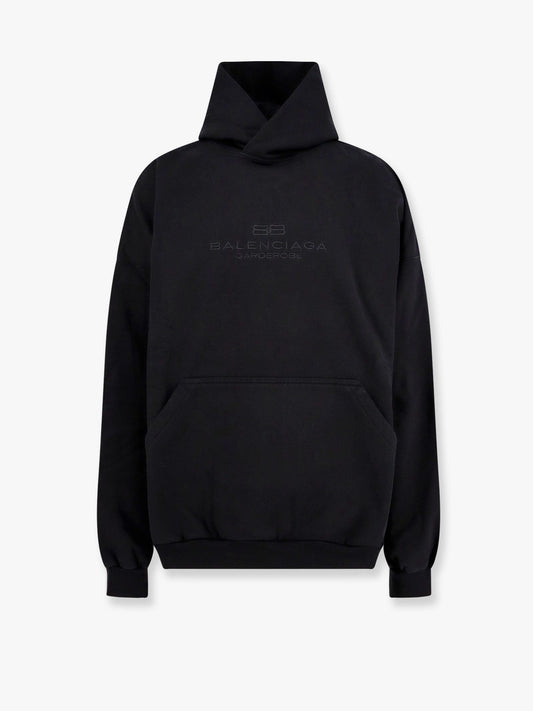 Balenciaga Cotton Sweatshirt With Logo Embroidery