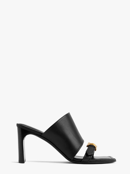 Balenciaga Bel Air Leather Sandals